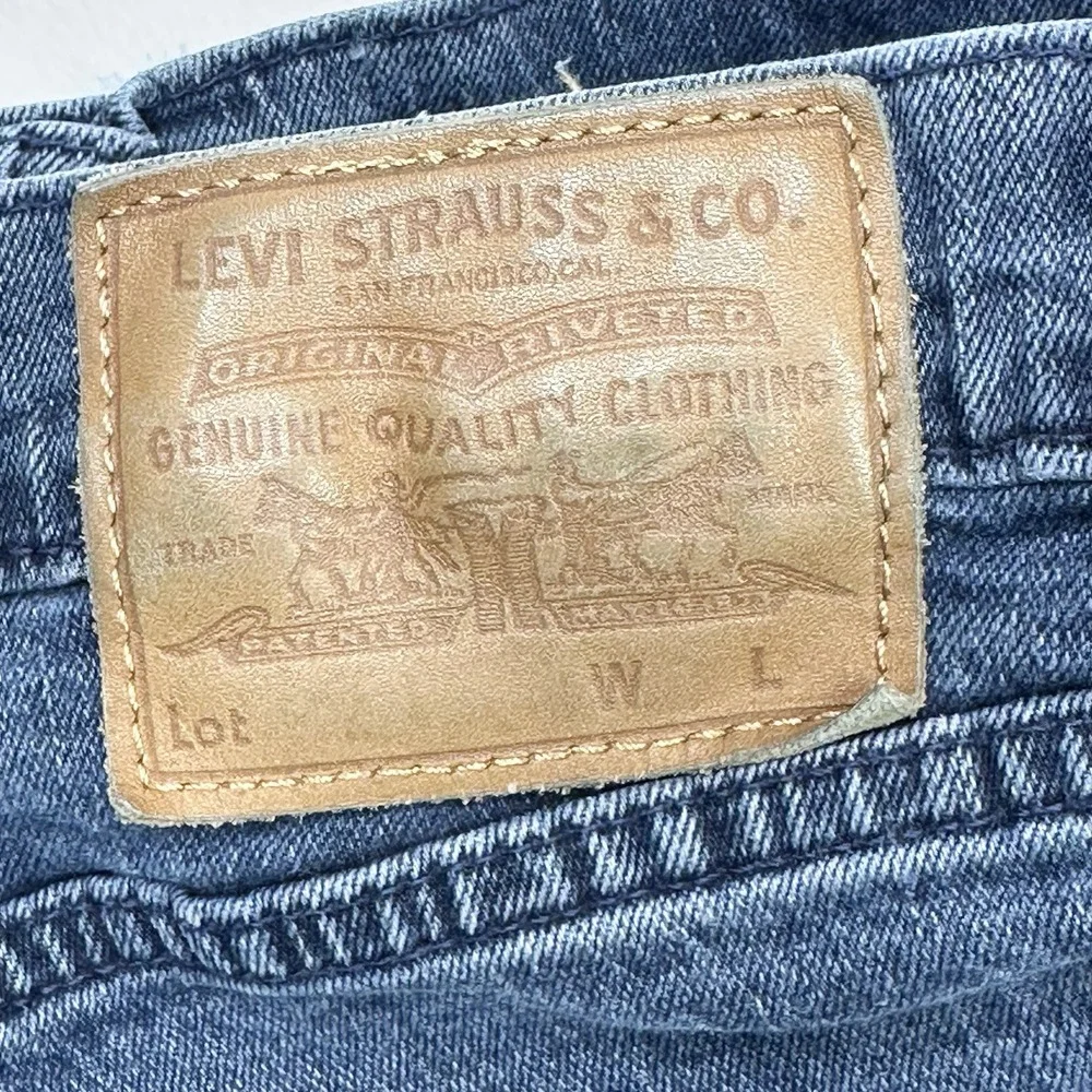 Levis 507 Jeans Mens 36x32 Indigo Blue Premium Big E Reissue Measures‎ 32x29